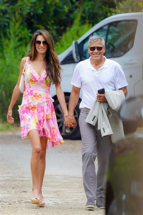 amal Clooney vacations